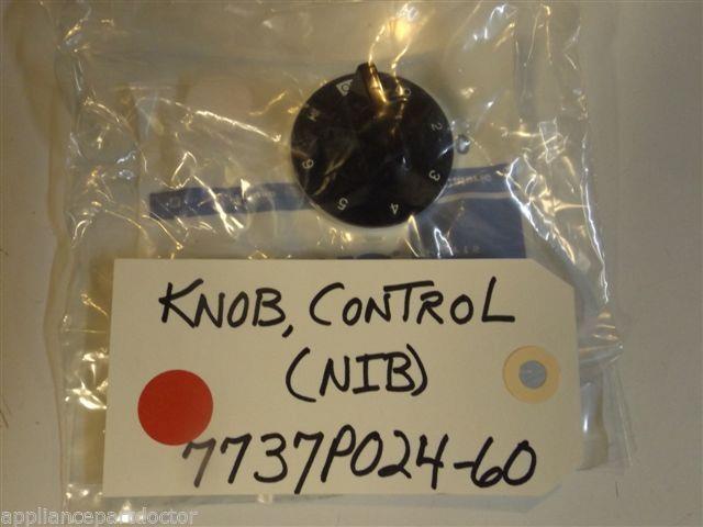 Maytag Stove 7737P024-60 Knob, Control NEW IN BOX Maytag Stove 7737P024-60 Knob, Control NEW IN BOX